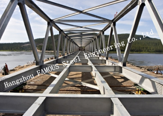 КИТАЙ Полуфабрикат мост К355 стальной модульный стальной Байлей гальванизированный для конструкции движения поставщик